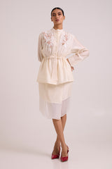 Orion - Drawstring Top and Short Skirt