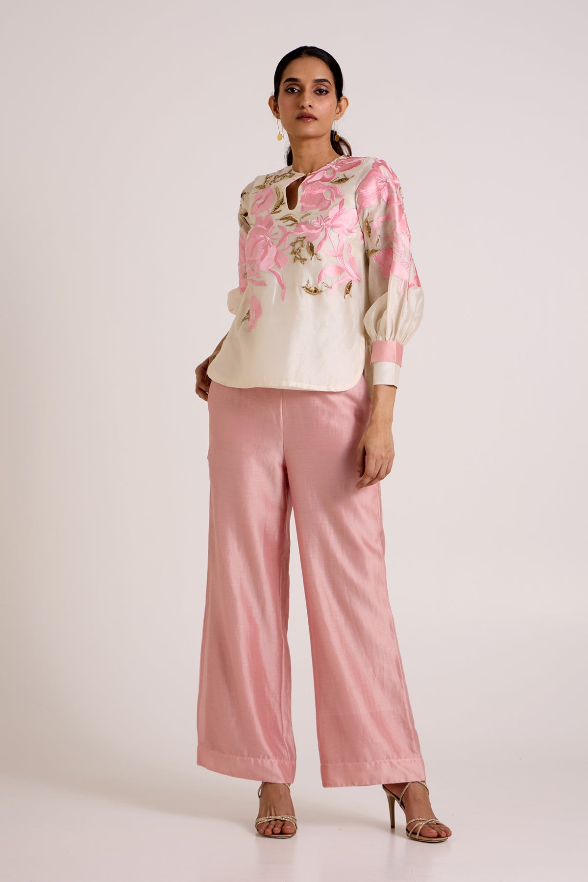 Ivory Glen - Blooming Sleeve Co-ord Set