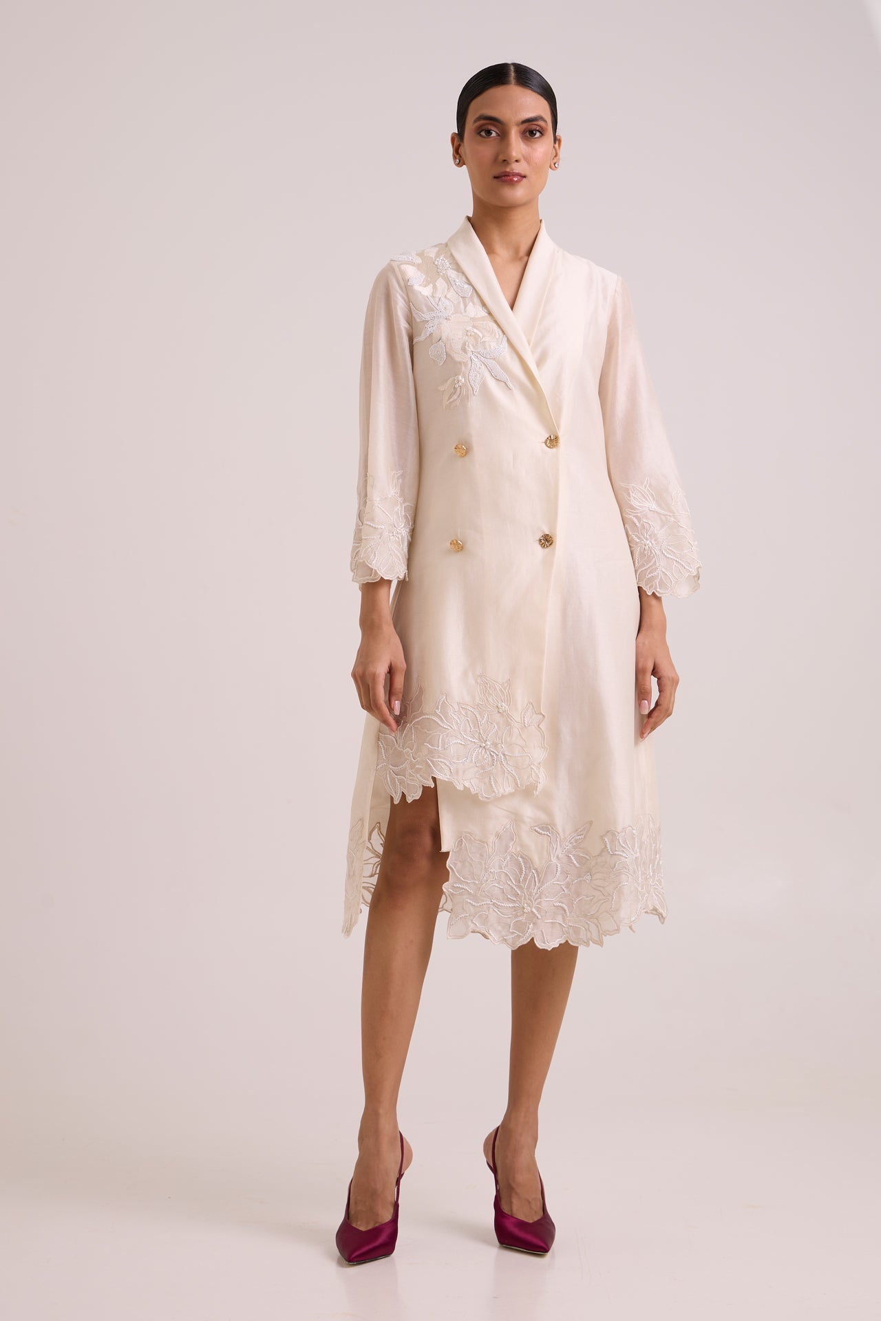 Logan - Quattro Button Blazer Dress