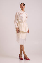 Orion - Drawstring Top and Short Skirt