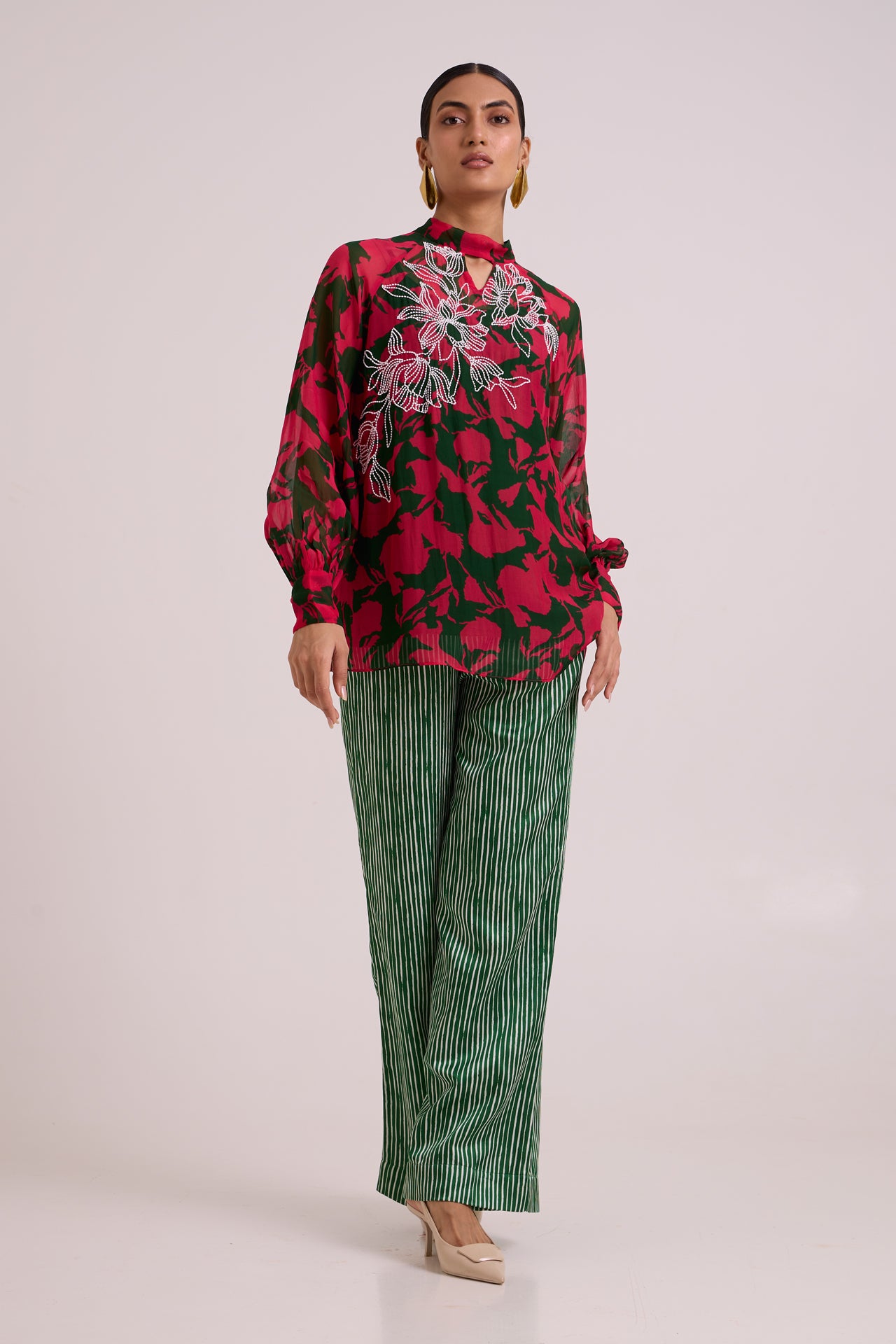 Shirley - Superpose Tunic + Pant Set