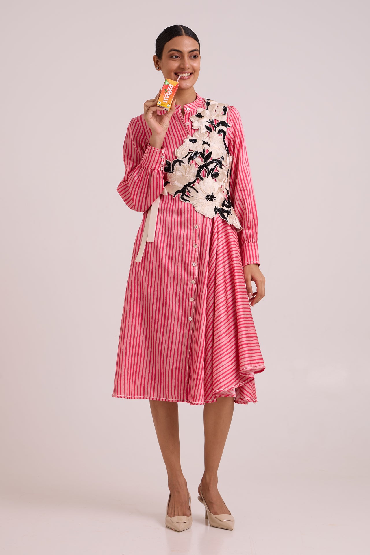 Comet - Crossbody Bib + Serial Shirt Dress