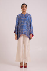 Sabrina - Electric Blue Cloud Top + Pants