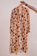 Neo - Almond Burst Flap Trench & Slip Dress