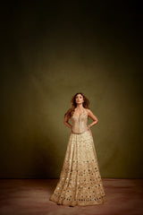 Shilpa Shetty In Saanjh Lehenga Set
