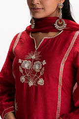 GOTA EMBROIDERED KURTA SET