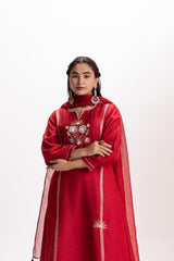 GOTA EMBROIDERED KURTA SET