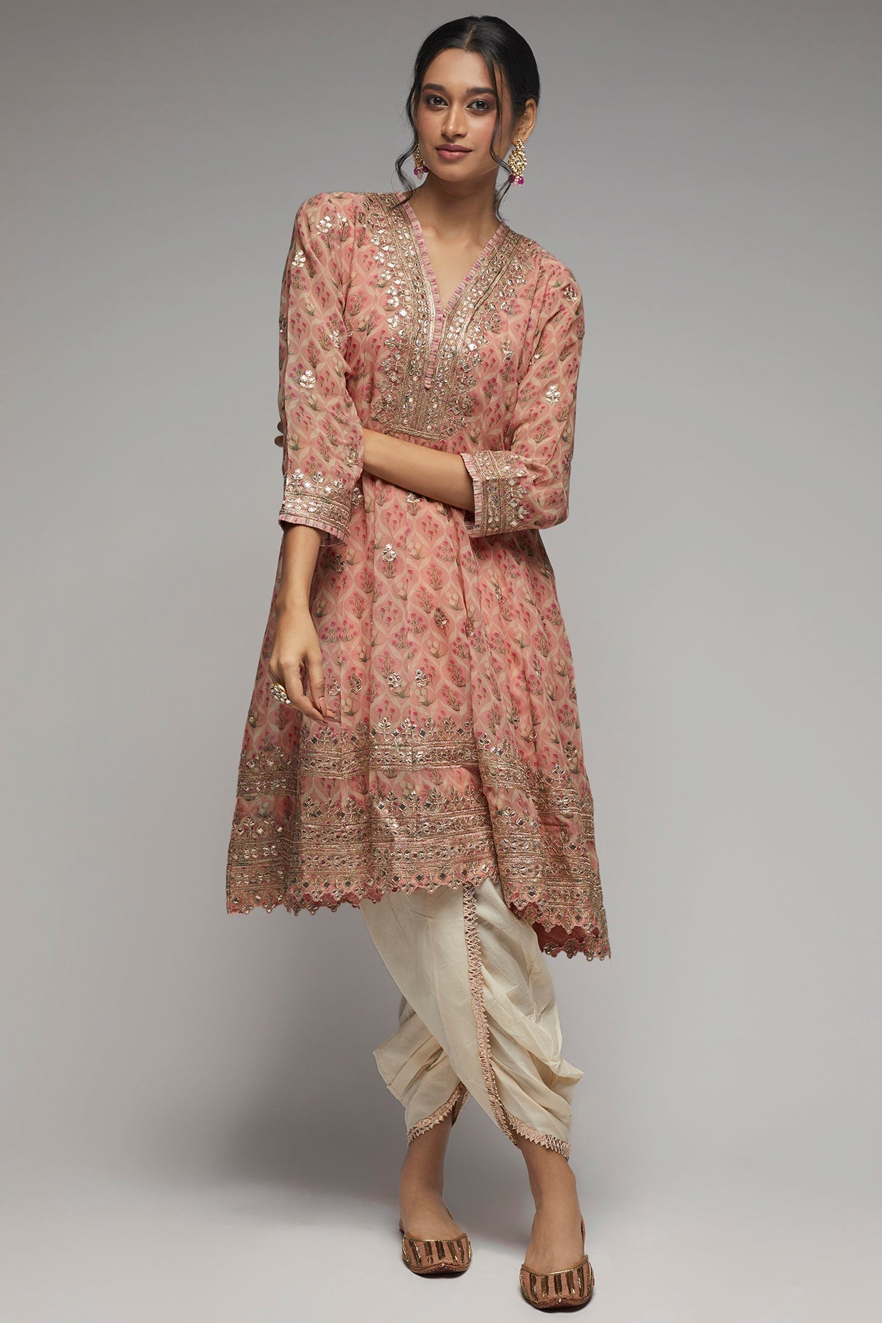 Nusrat Dhoti Set