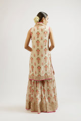 Dhriti Sleeveless Sharara Set