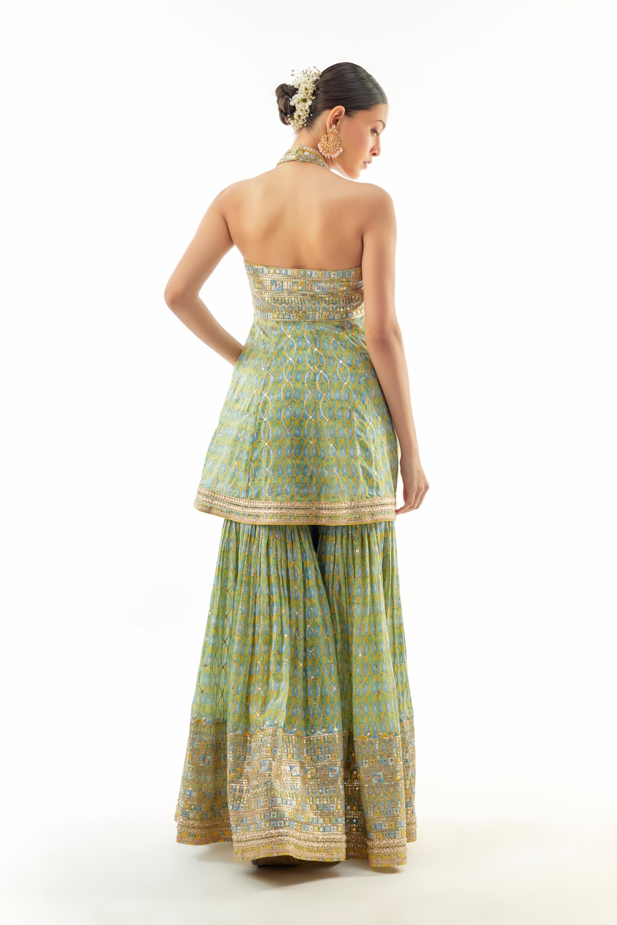 Janhavi Peplum Set