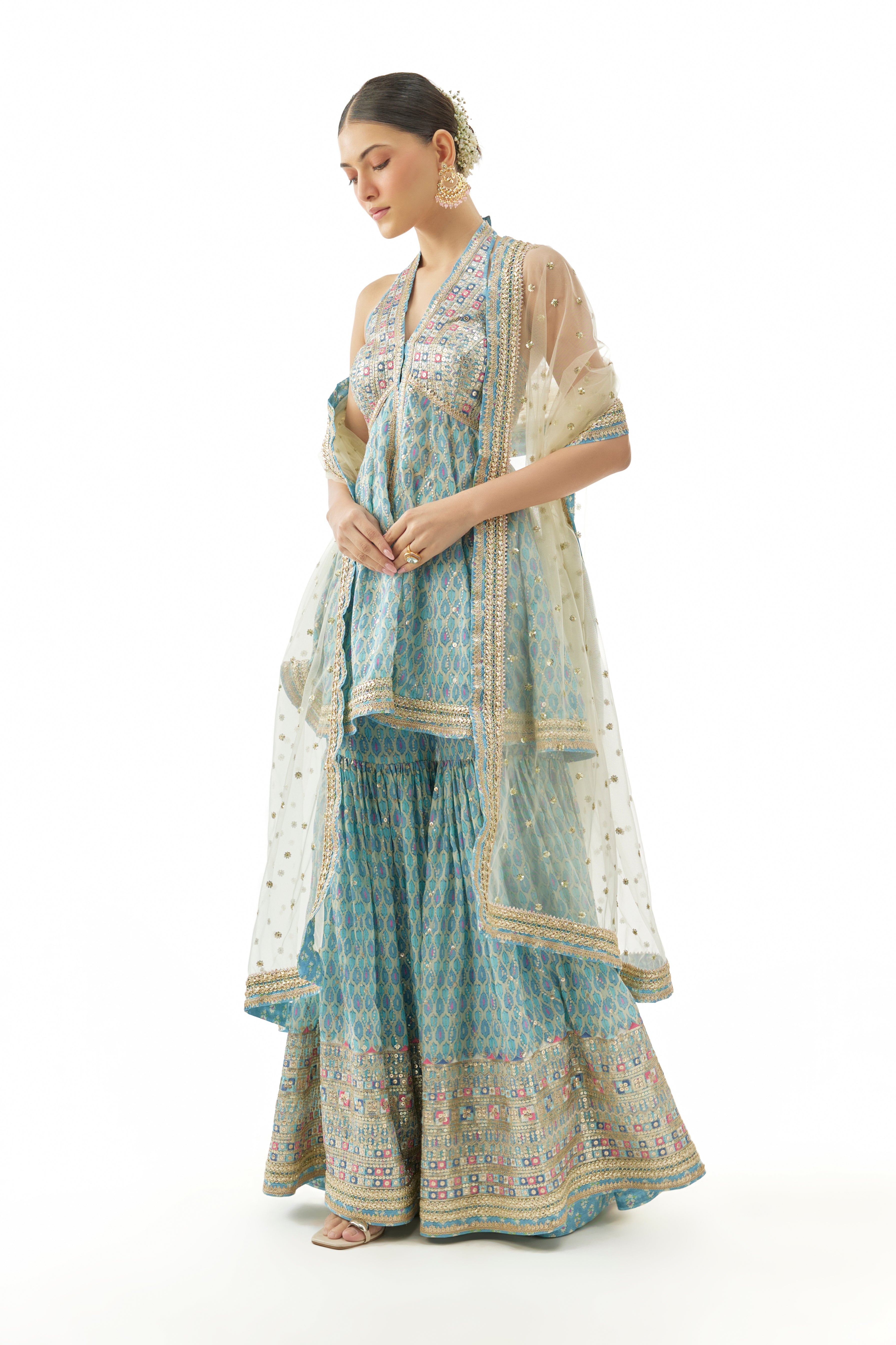 Janhavi Peplum Set