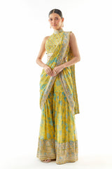 Pakhi Sharara Saree Set