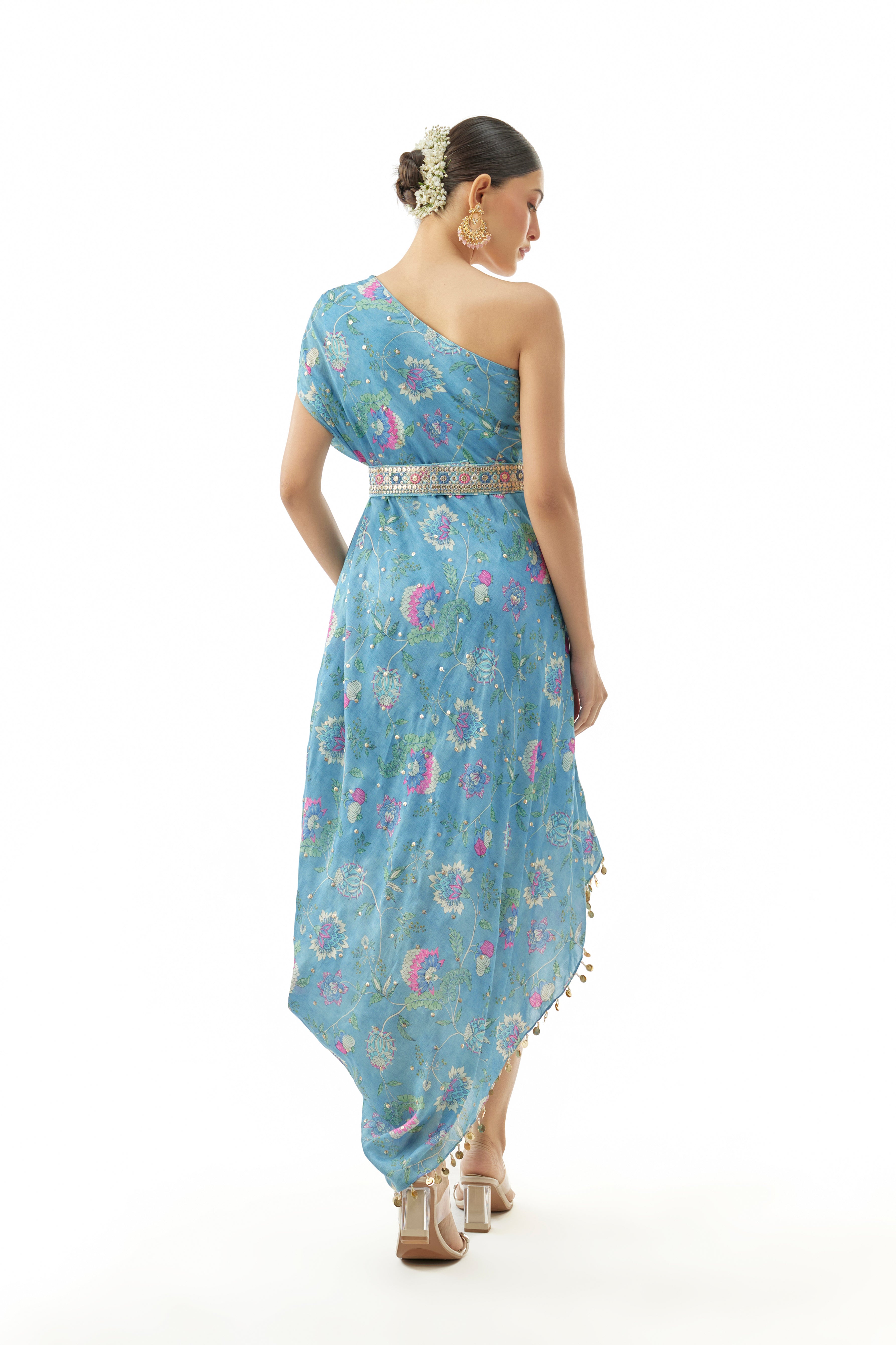 CLo One shoulder Dress