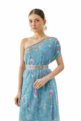 CLo One shoulder Dress