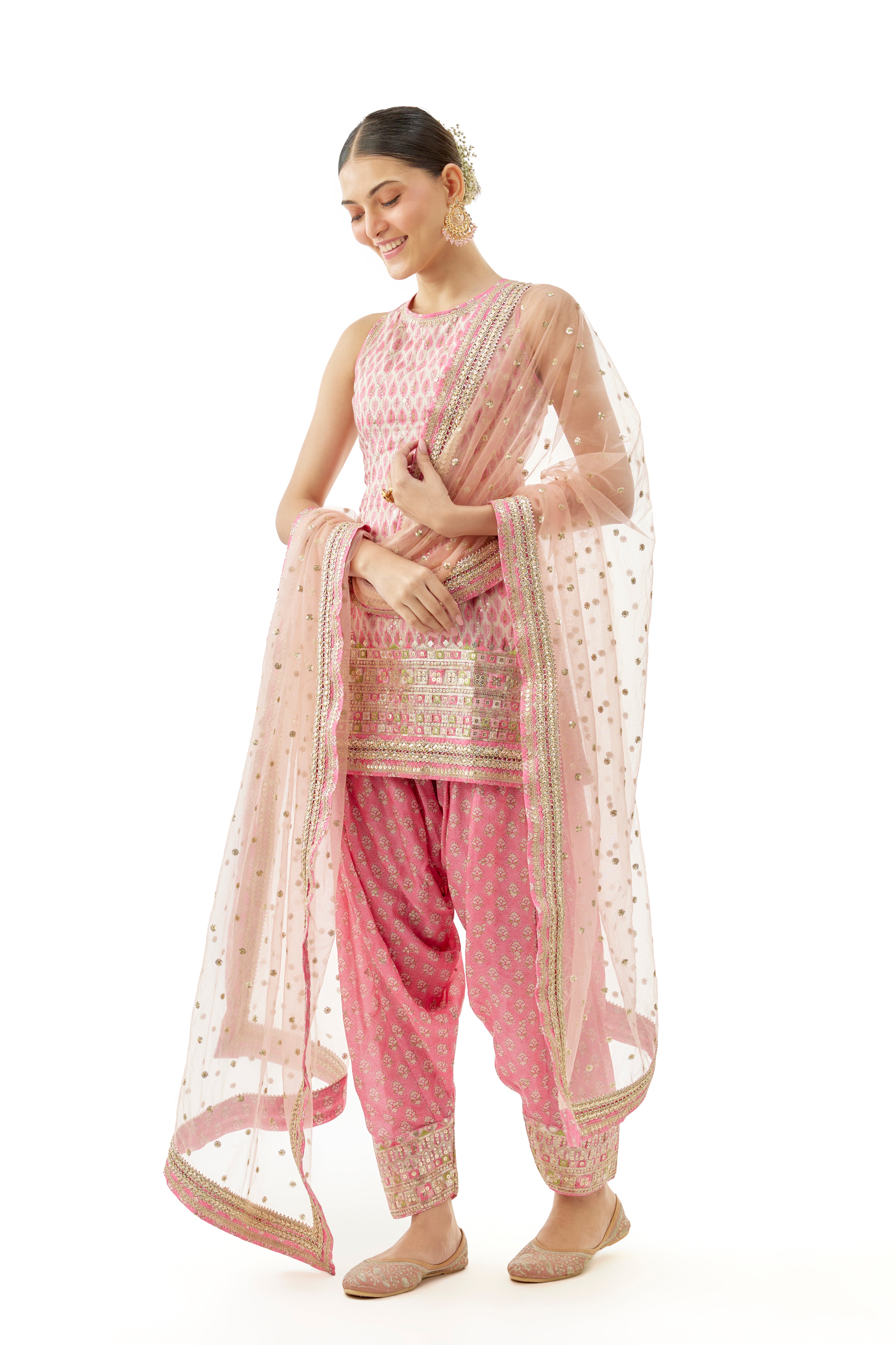 Nandini Kurta with Farshi SalwarSet