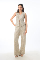 Ziva Vest Pant Set