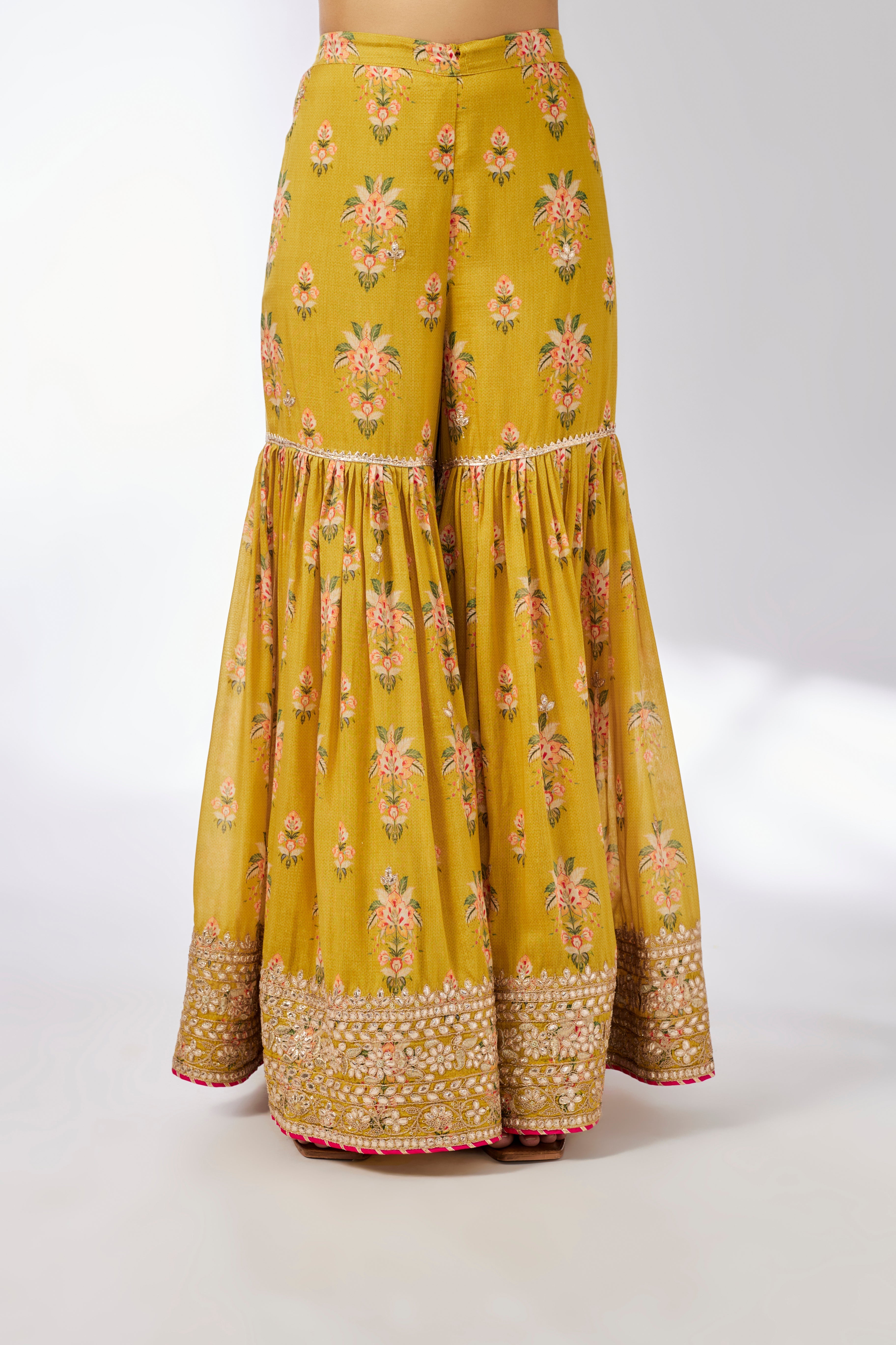 Advika Strappy Sharara Set