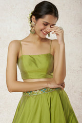 Athira Short Jacket And Bustier with Victorian Skirt