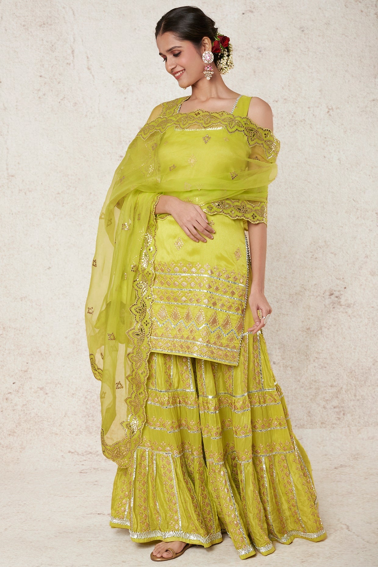 Eshal Sharara Set