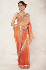 Uzvi saree set