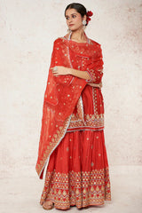 Shiddat Sharara Set