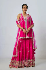 Sukhmani in Eila Sharara Set