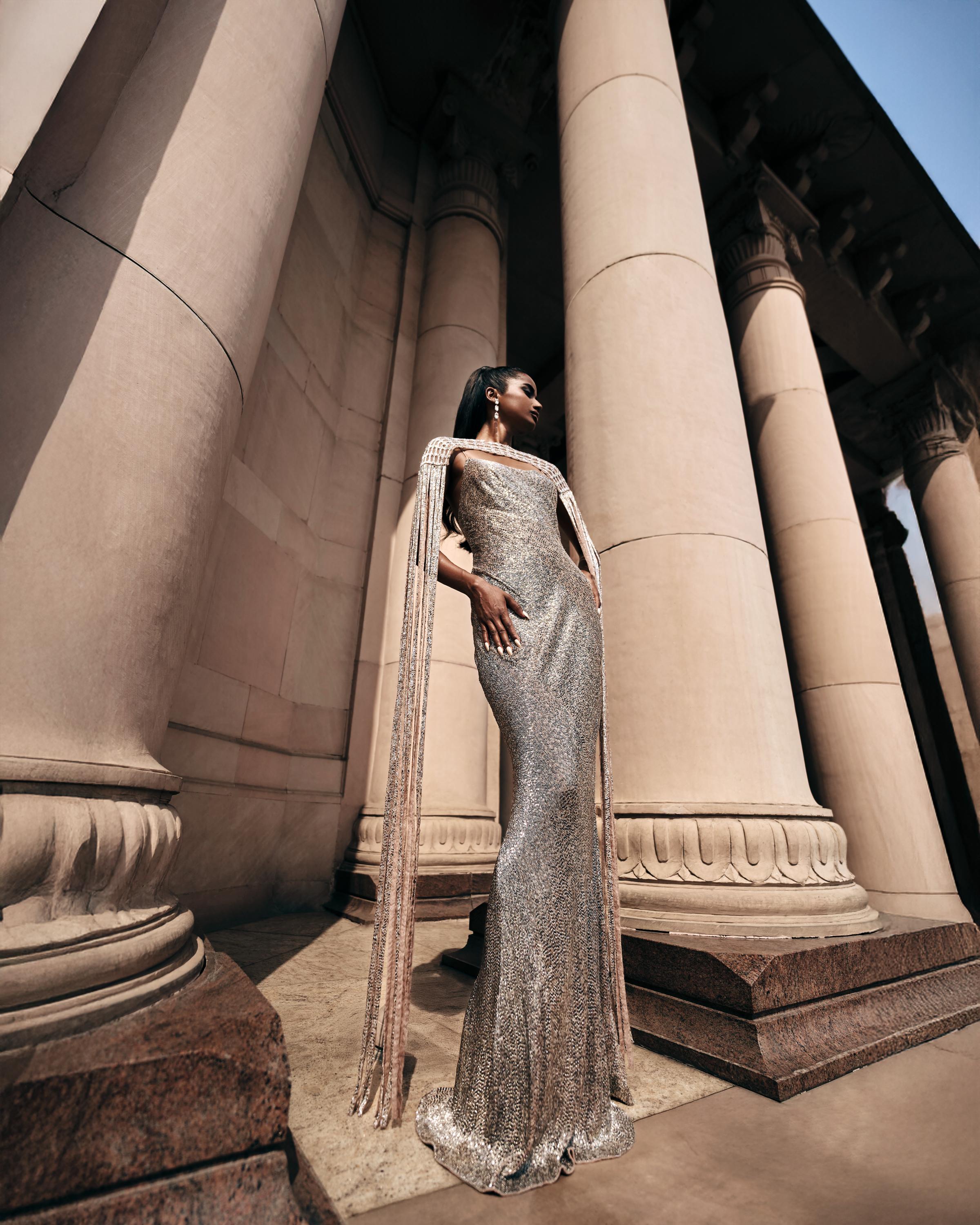 Astrid Cape Gown