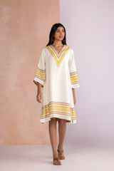 Stripe Drama Gypsy Dress