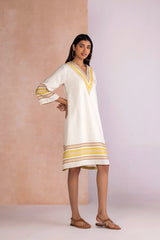 Stripe Drama Gypsy Dress