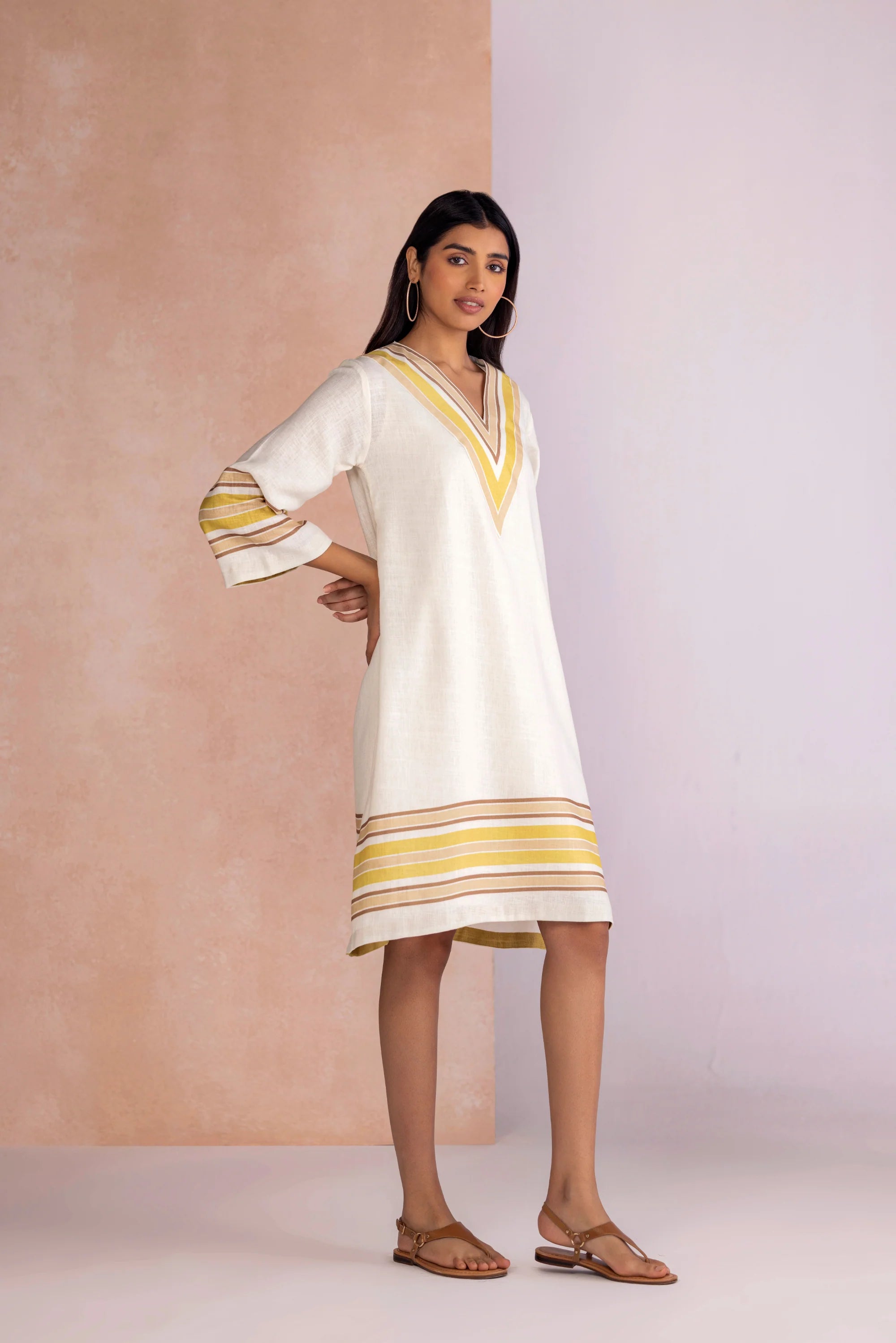 Stripe Drama Square Co-ord
