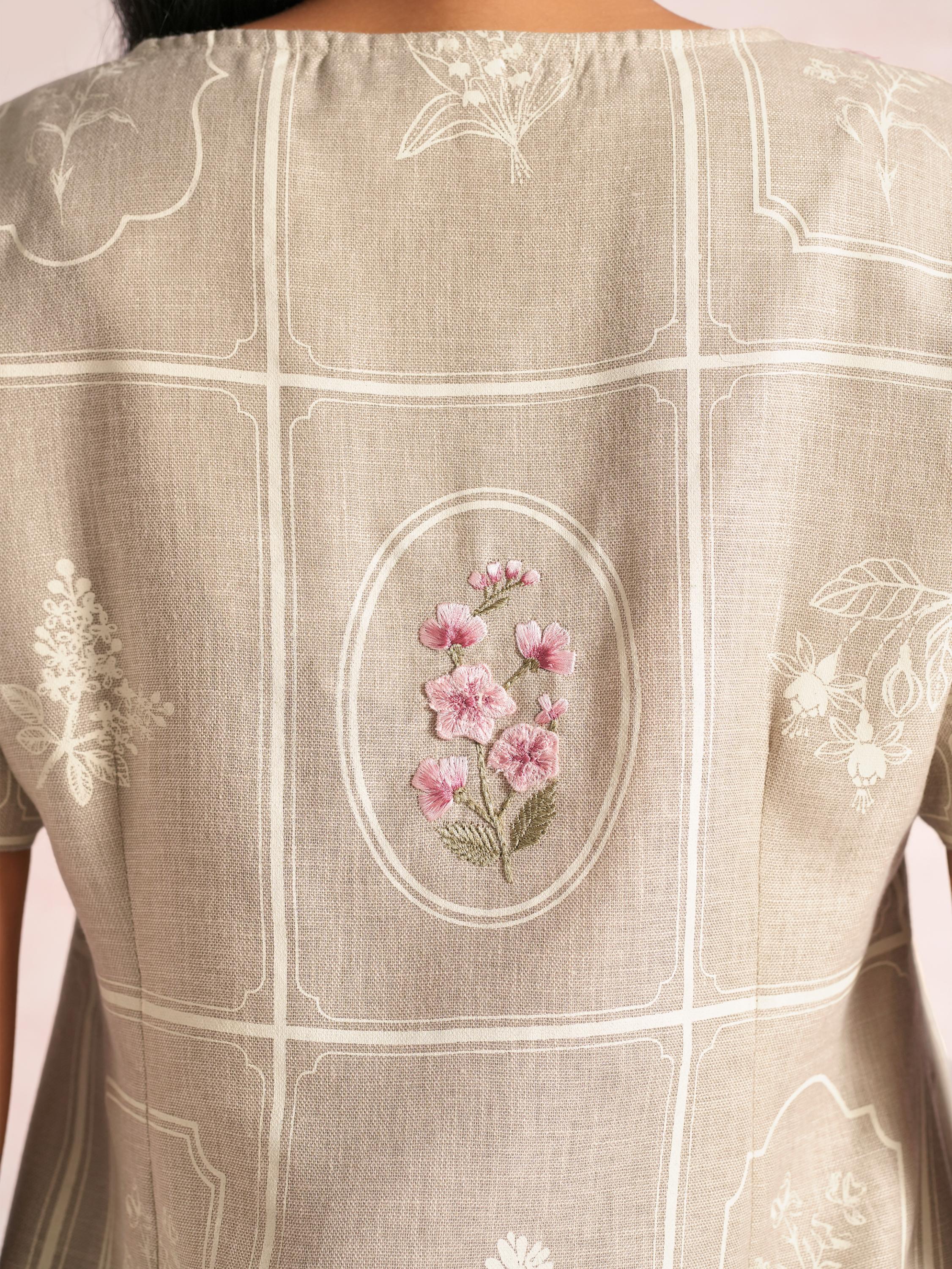 Garden Gallery Leaf Dress