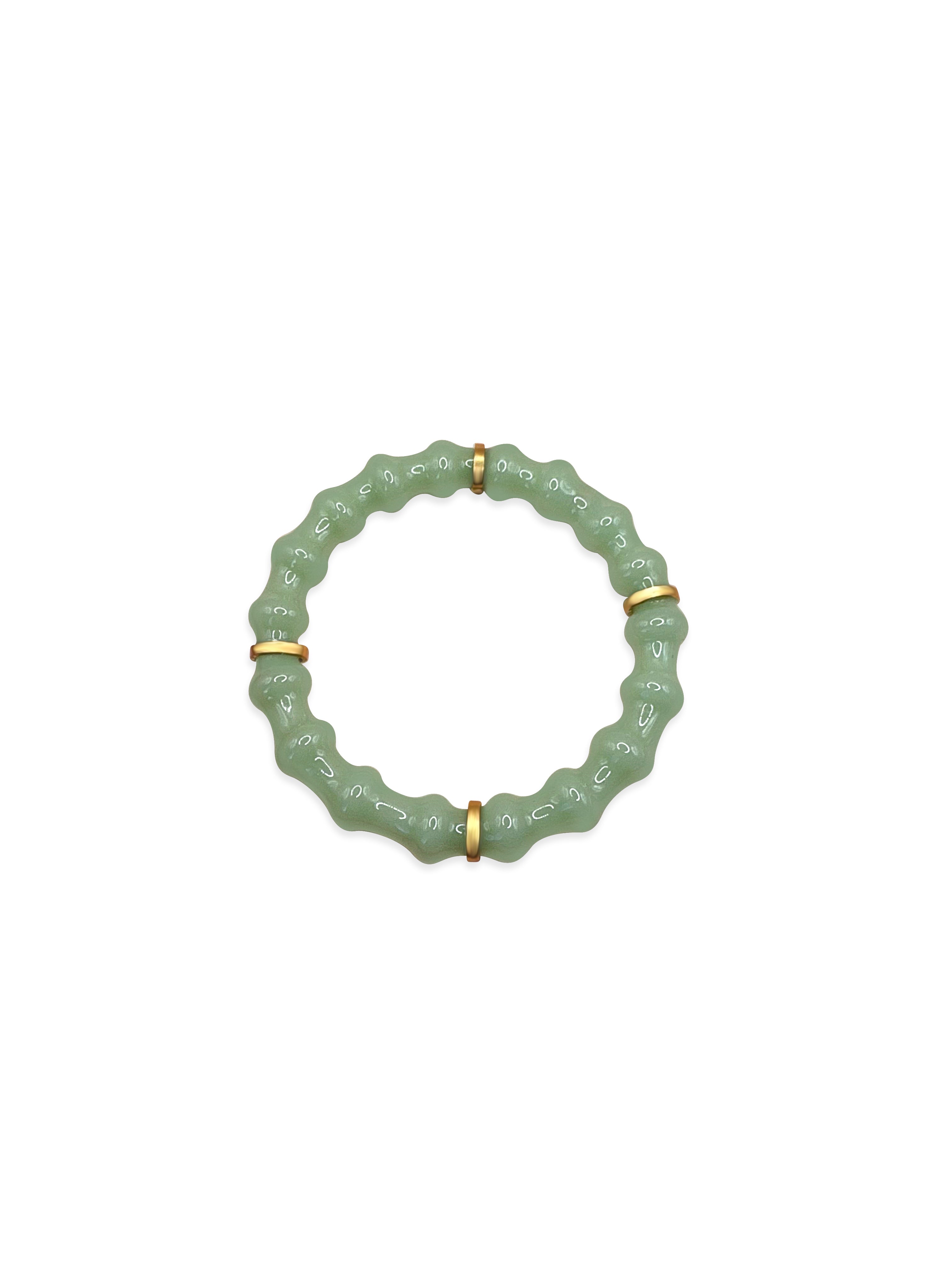 Sona Green Glass Bangle