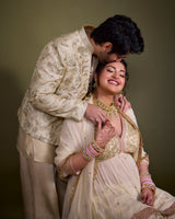 Anushka Ranjan in Ridah Sharara Set