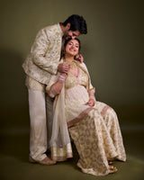 Anushka Ranjan in Ridah Sharara Set