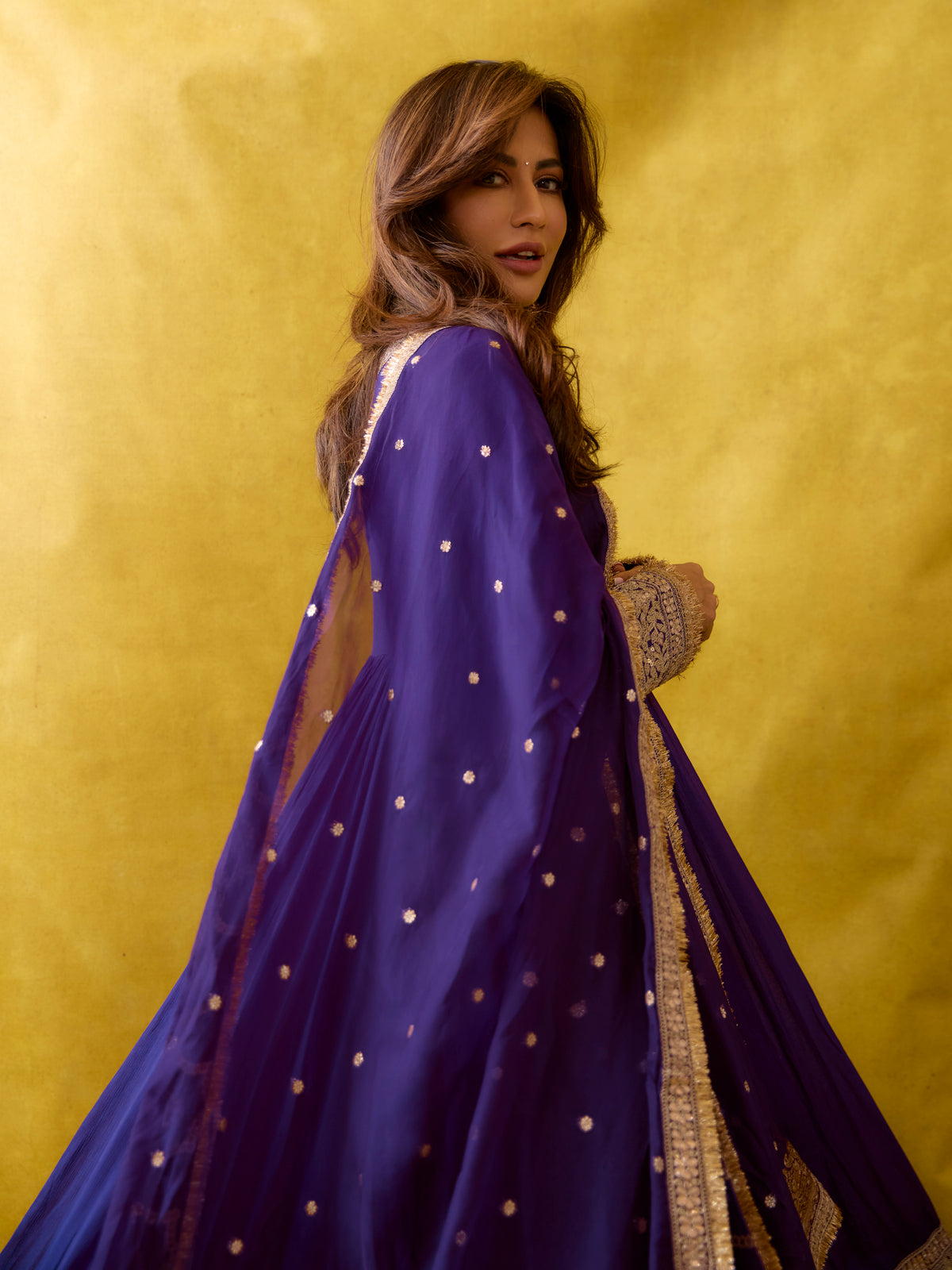 Chitrangada Anarkali Set