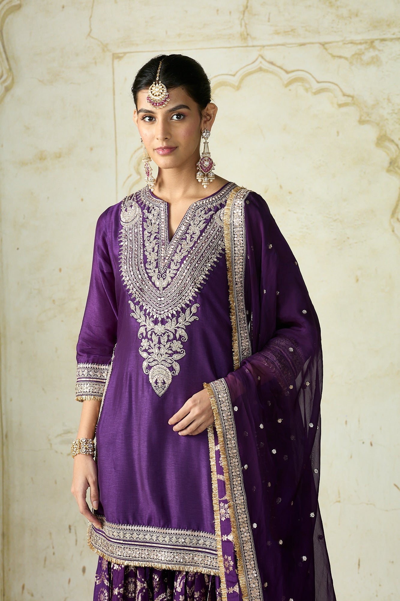 Ameena Sharara Set