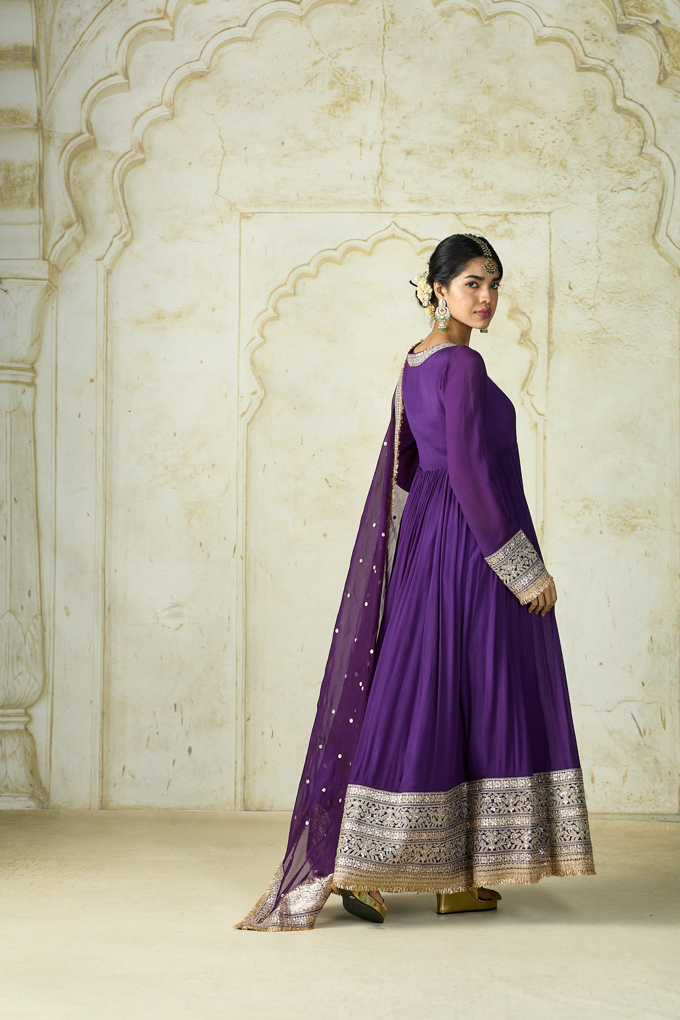 Chitrangada Anarkali Set