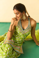 Dwisha Halter Sharara Set 32