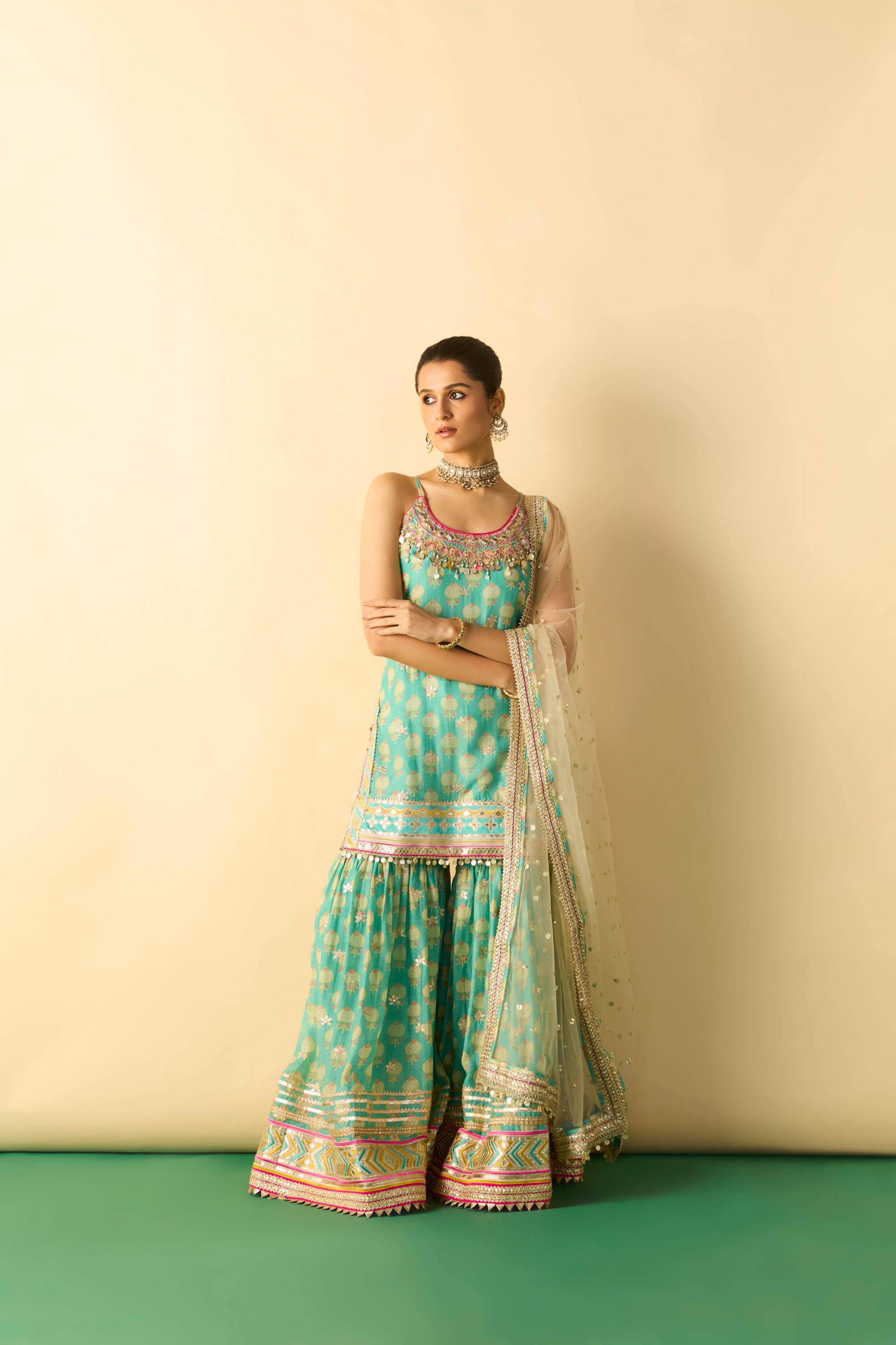 Ravina Strappy Sharara Set 9