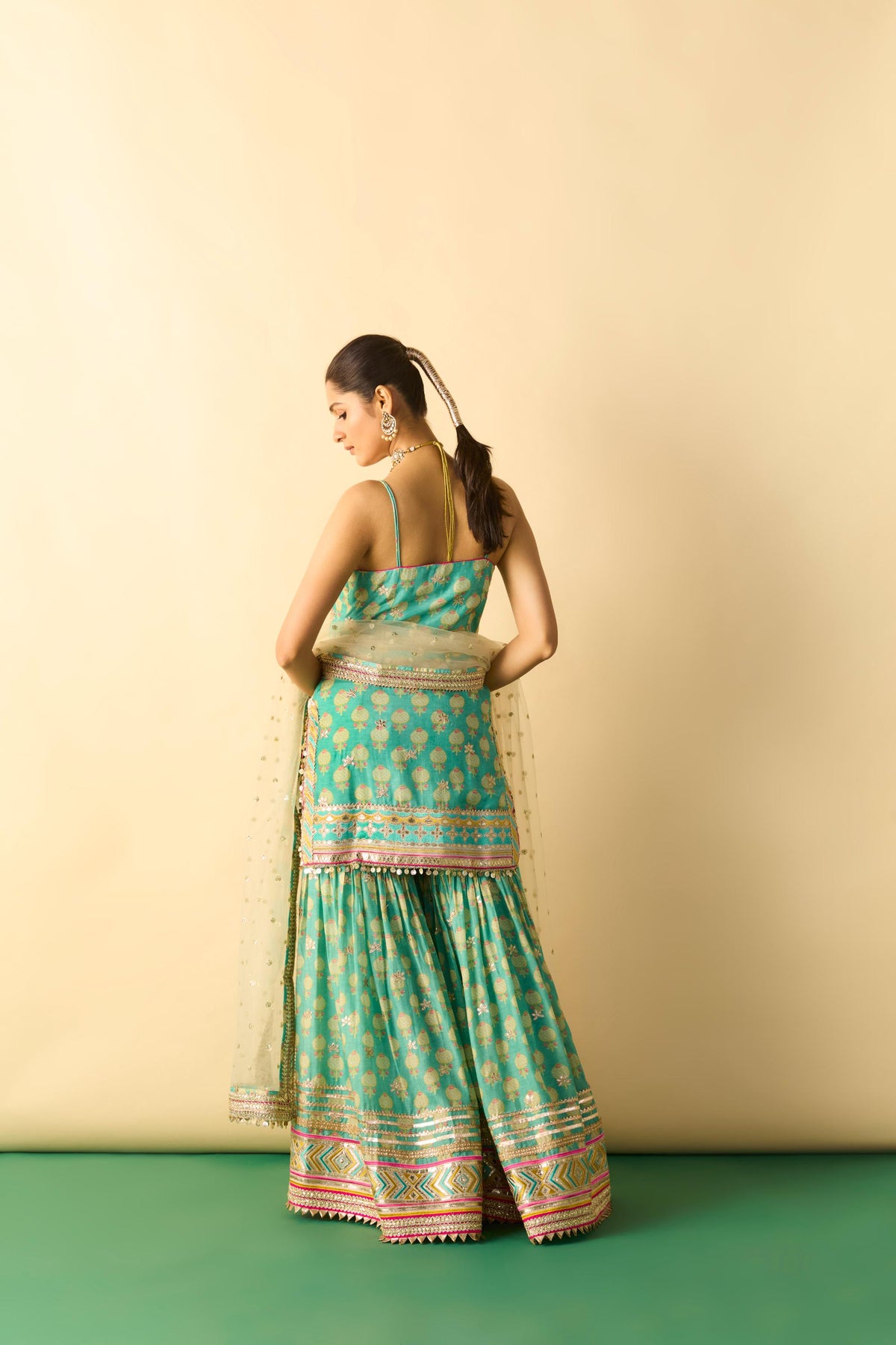 Ravina Strappy Sharara Set 9