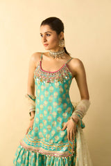Ravina Strappy Sharara Set 9