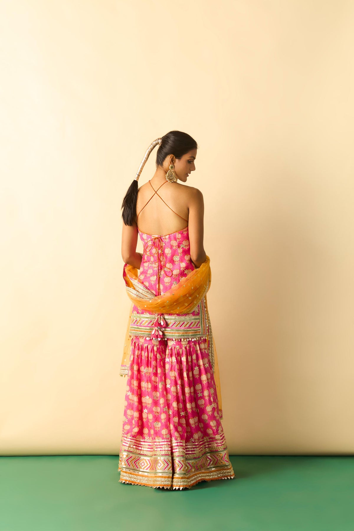 Dwisha Halter Sharara Set 33
