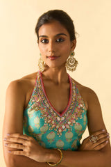 Dwisha Halter Sharara Set 34