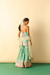 Dwisha Halter Sharara Set 34