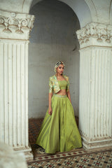 Athira Short Jacket And Bustier with Victorian Skirt