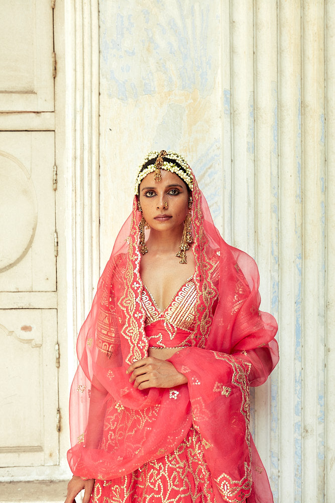 Shaakh Lehenga Set