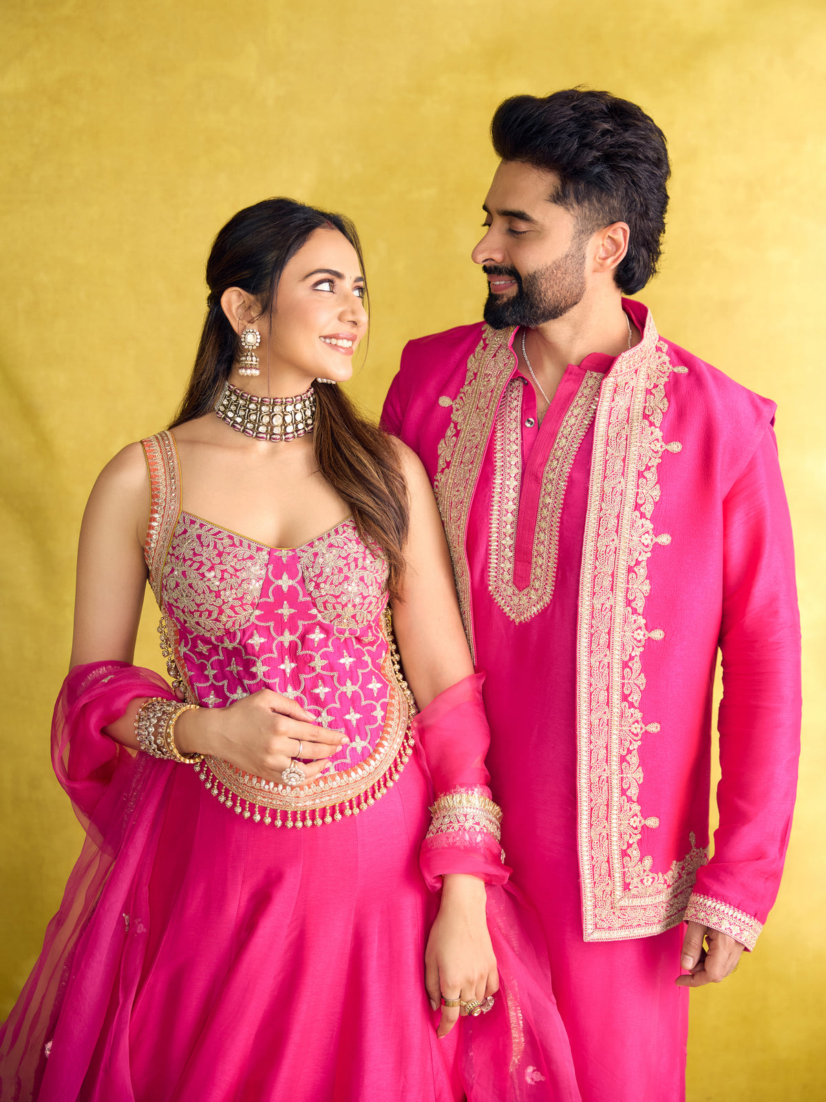 Rakulpreet in Mariyam Lehenga Set