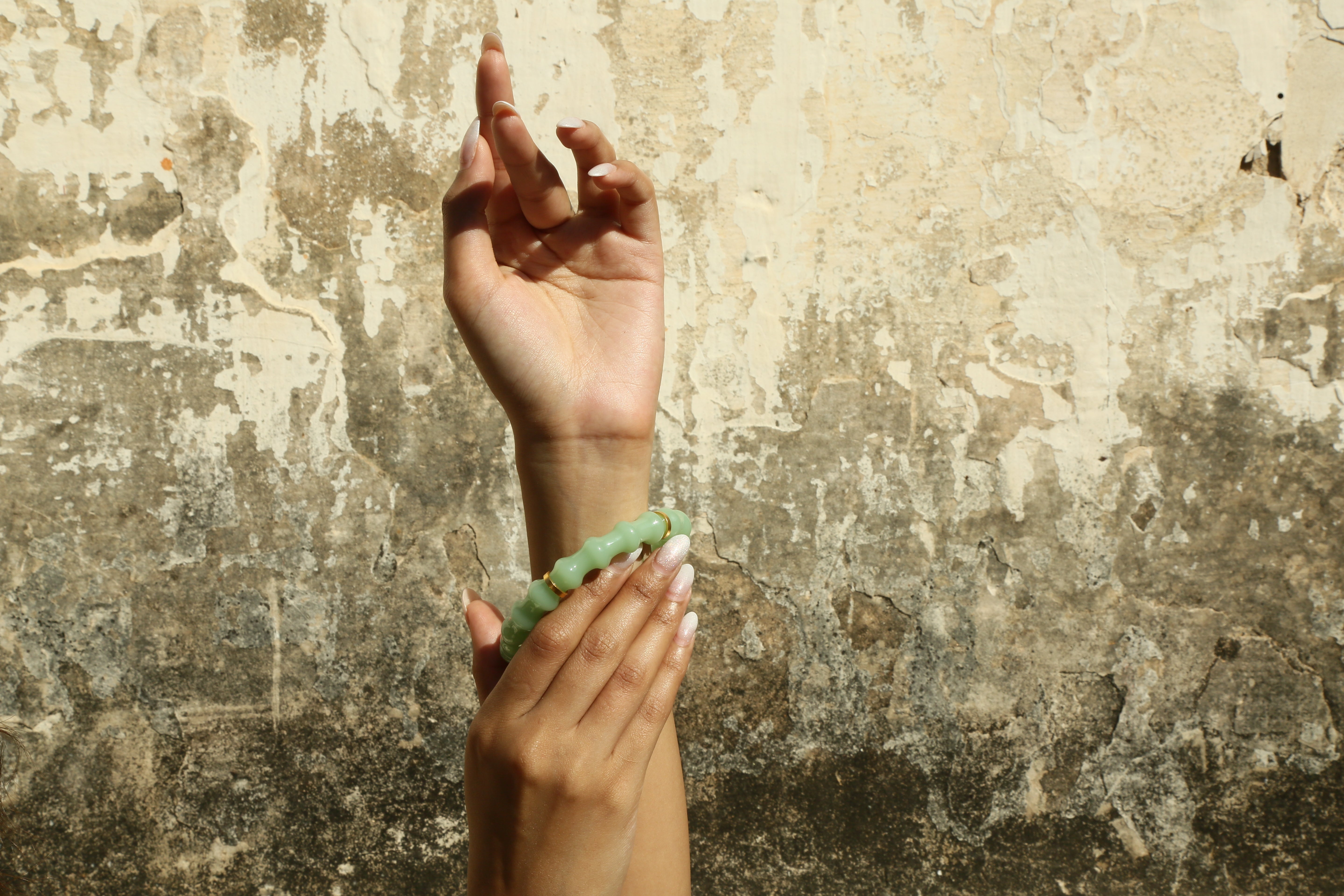 Sona Green Glass Bangle