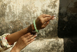 Sona Green Glass Bangle