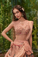 Gulnaar- The Rose Garden lehenga